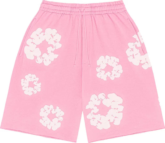 Shorts Denim Tears The Cotton Wreath Pink