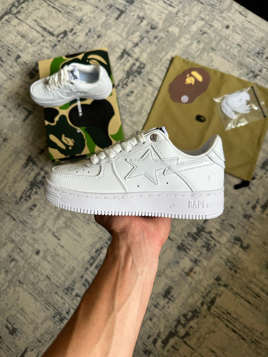 Bapesta “Triple White” (Pronta Entrega)