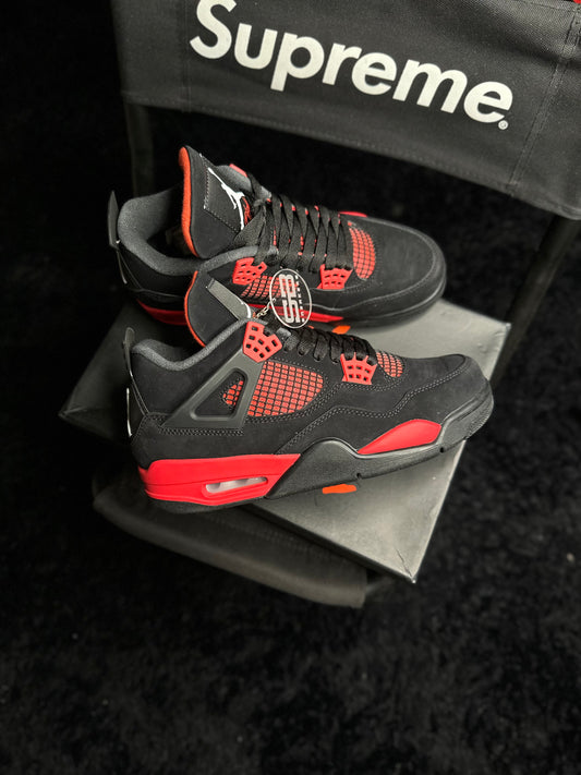 Nike Air Jordan 4 "Red Thunder" (Pronta Entrega)