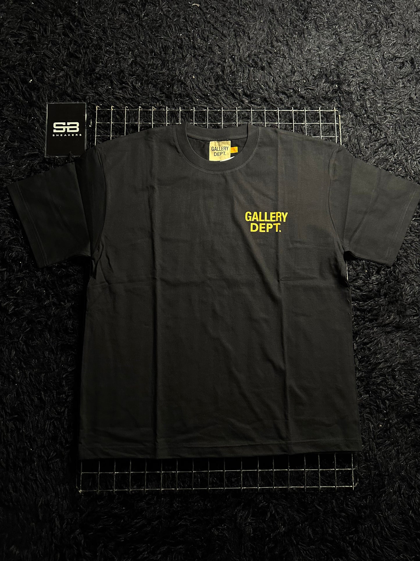 Camiseta Gallery Dept "Black Yellow" (Pronta Entrega)