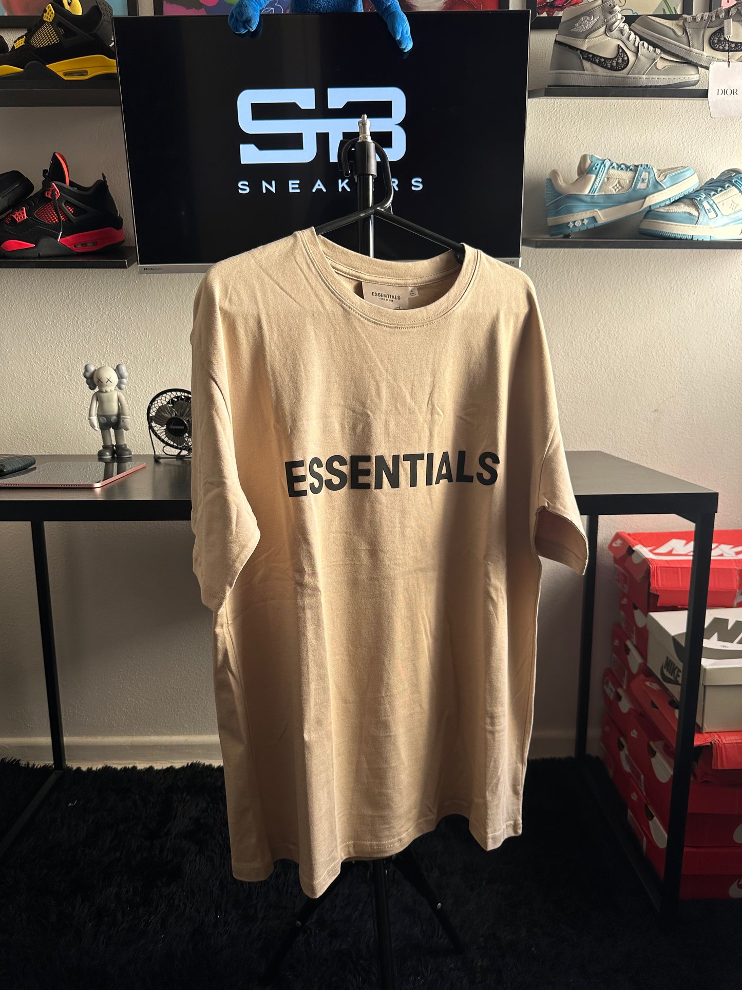 Camiseta Essentials "Brown" (Pronta Entrega)