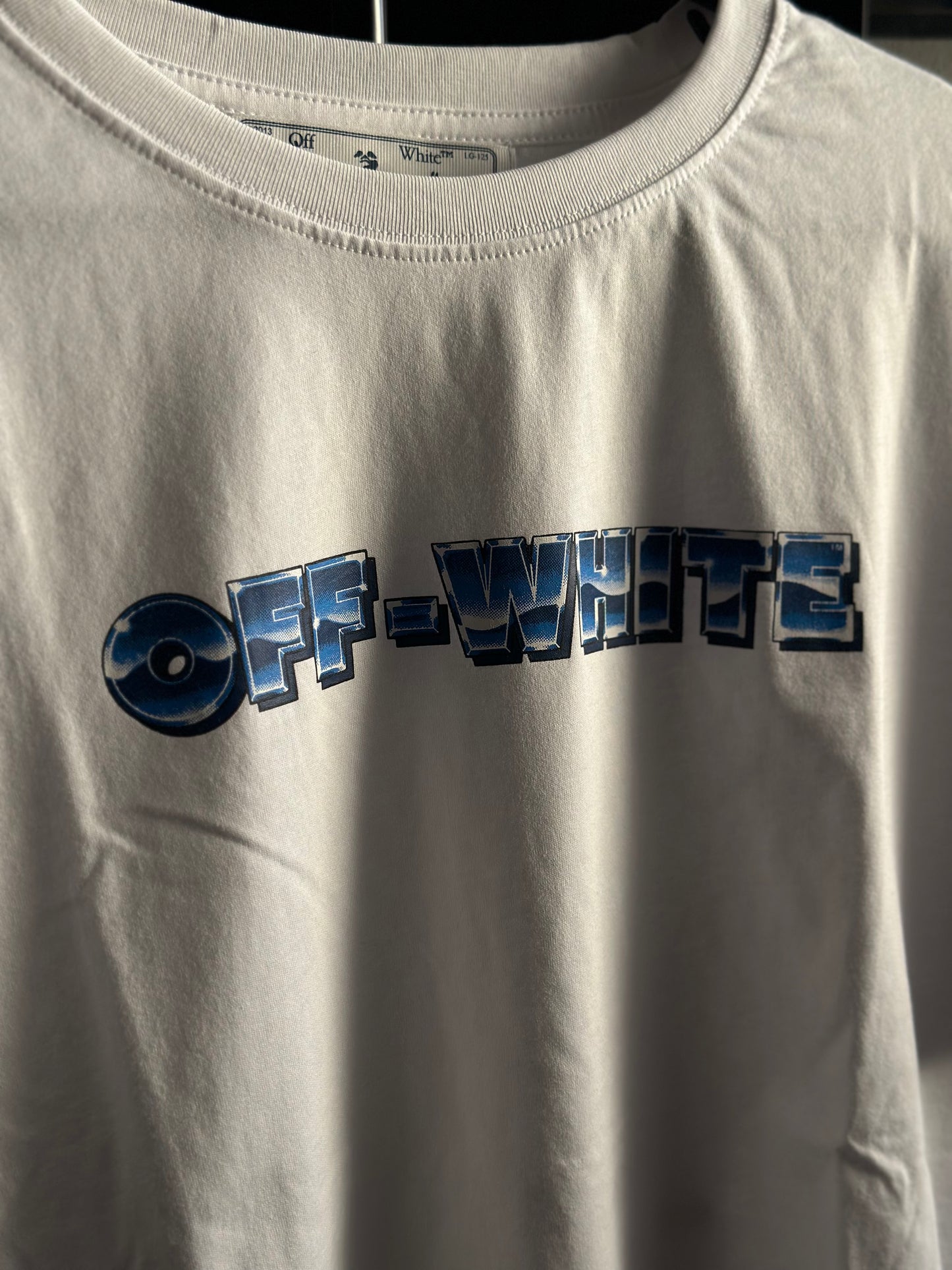 Camiseta Off White "Ice Logo" (Pronta Entrega)