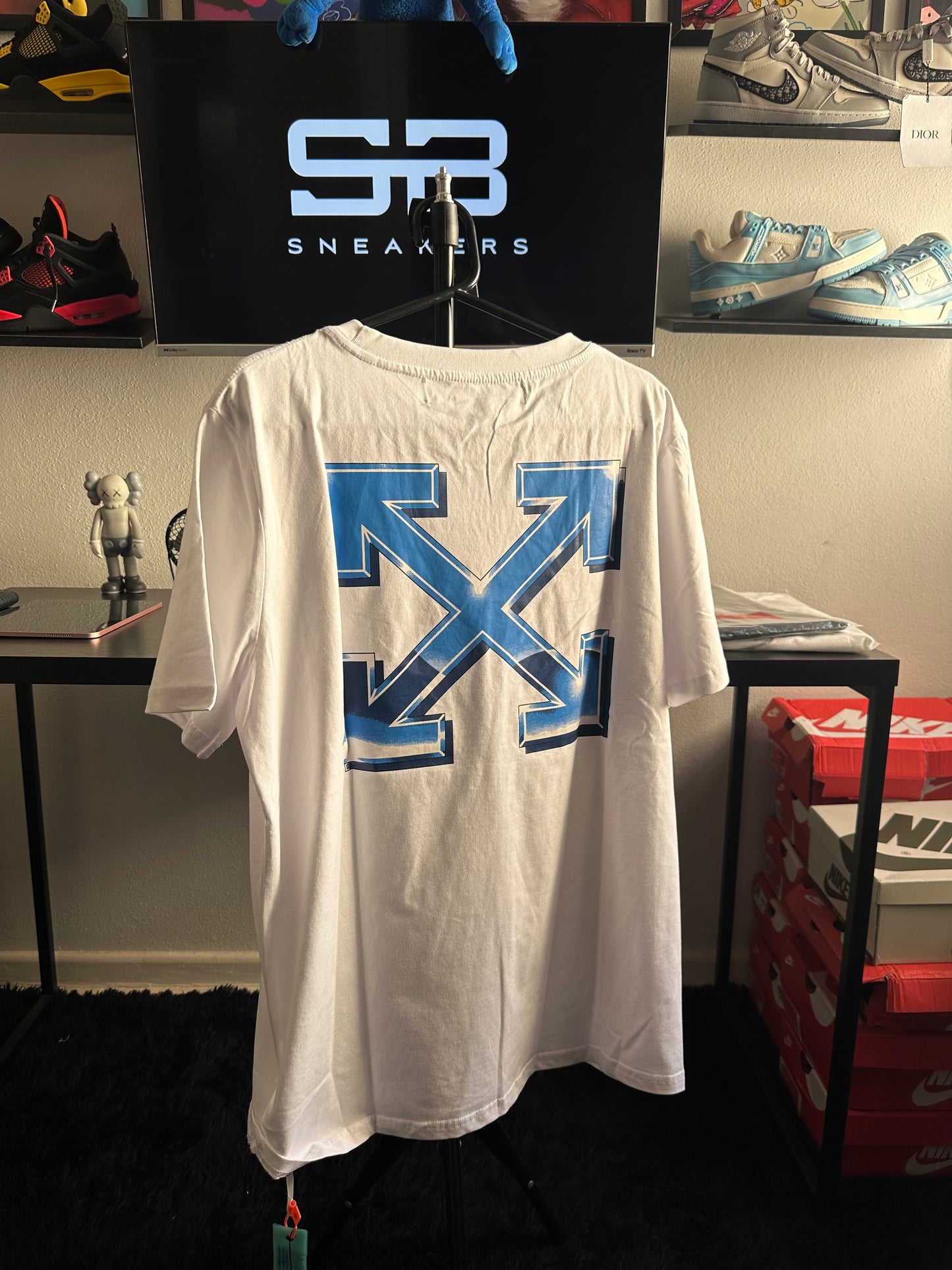 Camiseta Off White "Ice Logo" (Pronta Entrega)