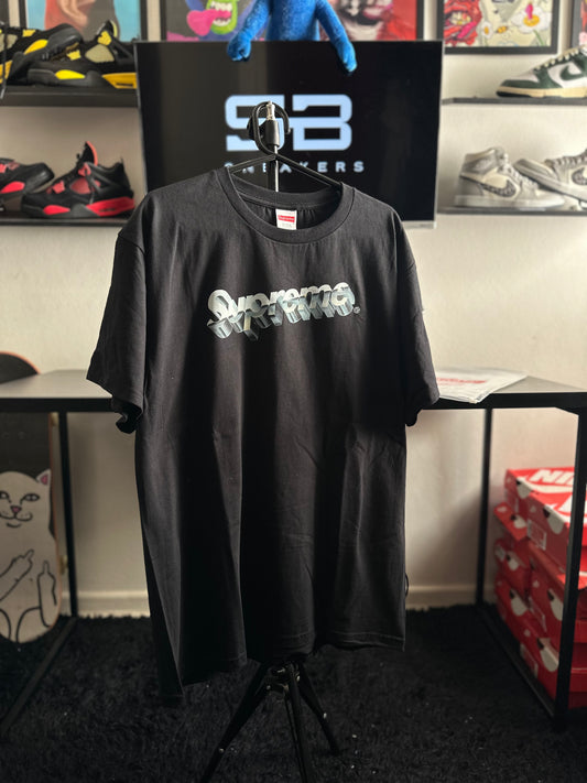 Camiseta Supreme Chrome Black" (Pronta Entrega)