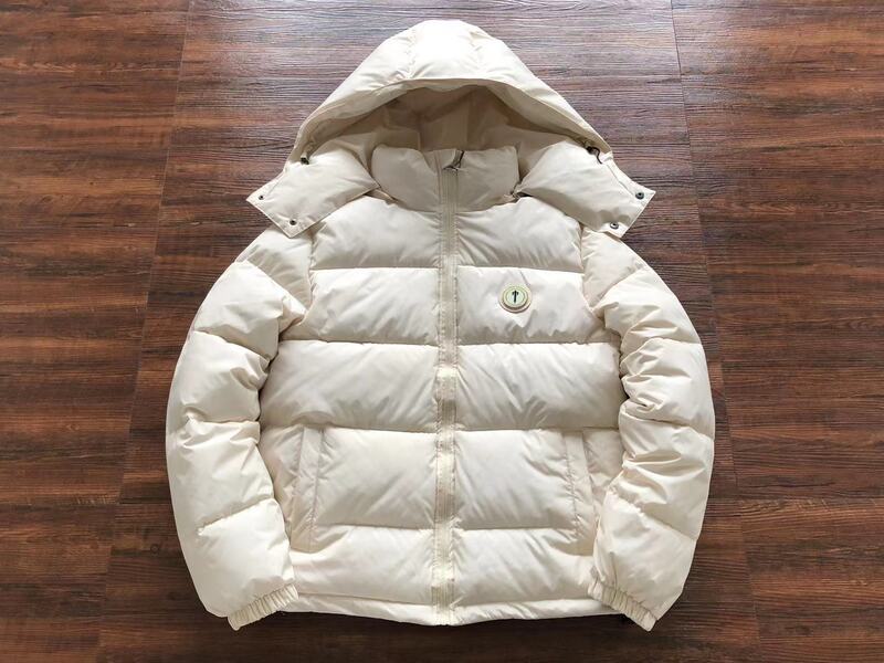 Jaqueta Trapstar Puffer "Irongate Cream"