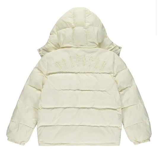 Jaqueta Trapstar Puffer "Irongate Cream"